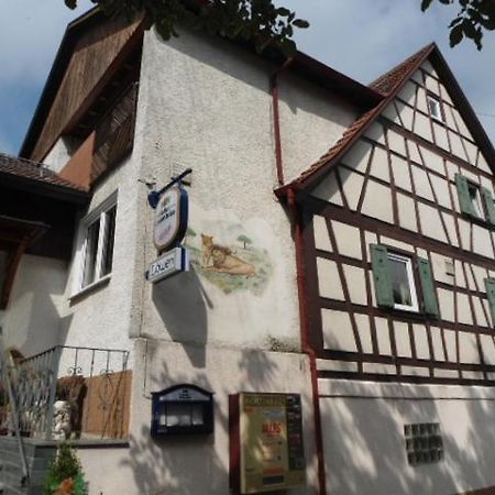 Gasthaus Loewen Nassach  Экстерьер фото